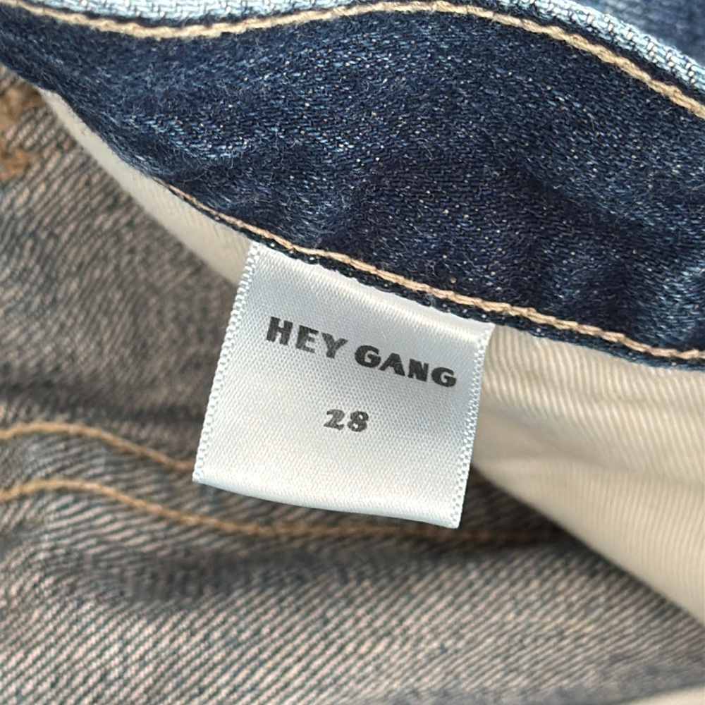 Hey Gang The Loose Crop Jeans in Richman Wash - Picture 7 of 13